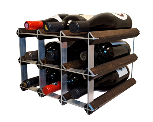 Buy a Nine Bottle Wine Rack 3x2 from Fine Wine Racks