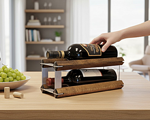 2 bottle wine rack by Fine Wine Racks
